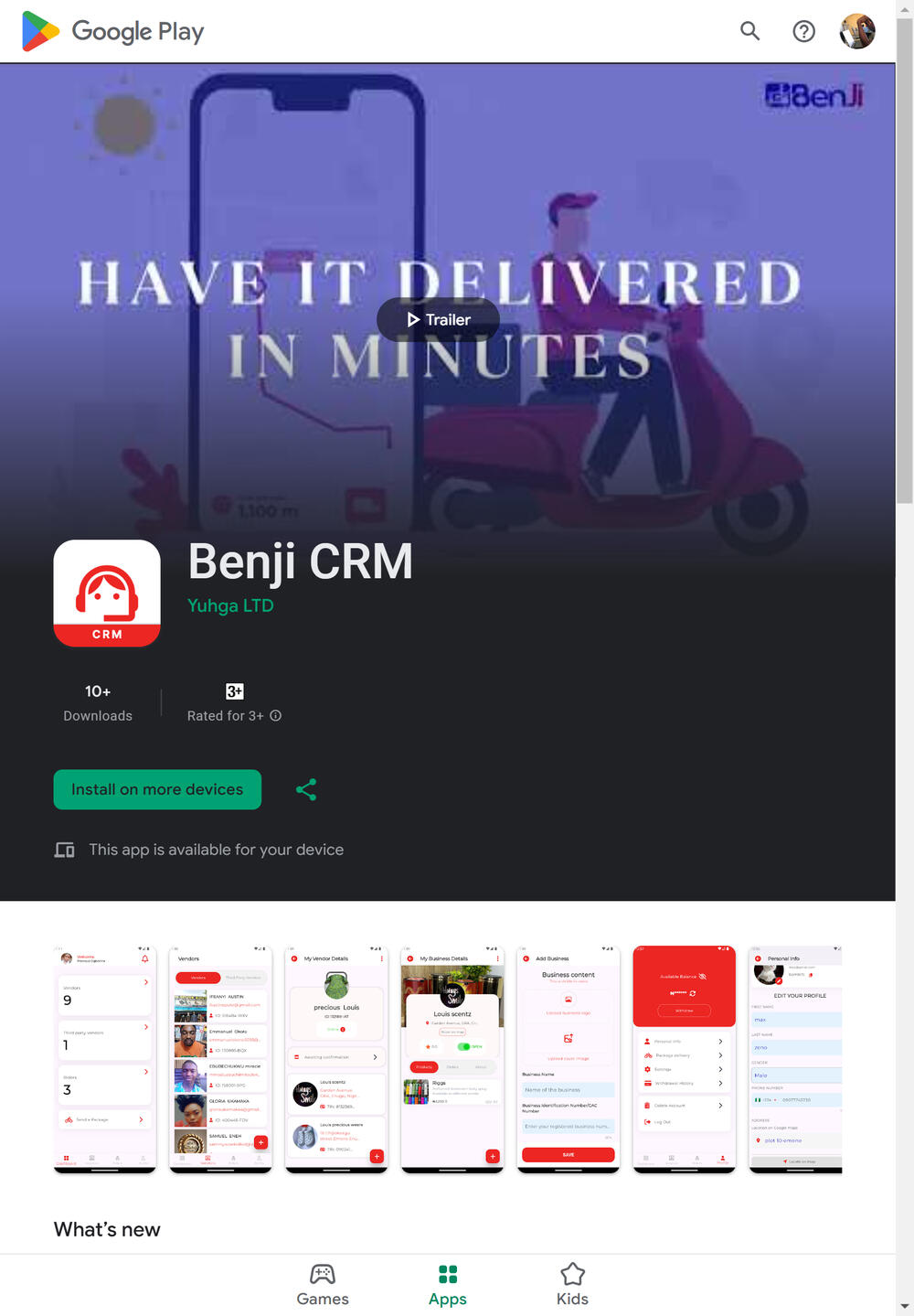 Benji CRM